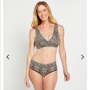 Motherhood Maternity - Wrap Maternity and Nursing Sleep Cotton Bra - Large